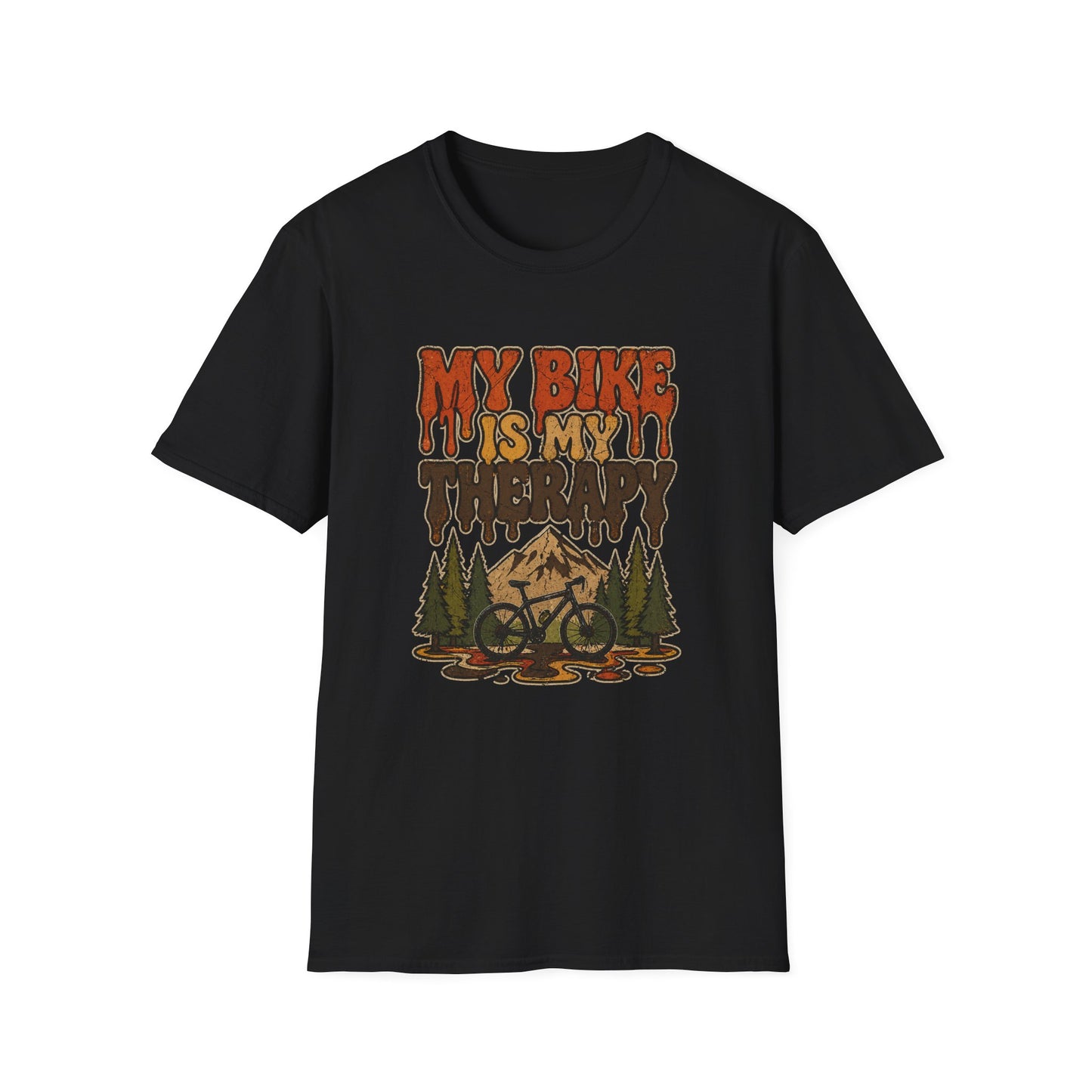 My Bike Is My Therapy - T-shirt