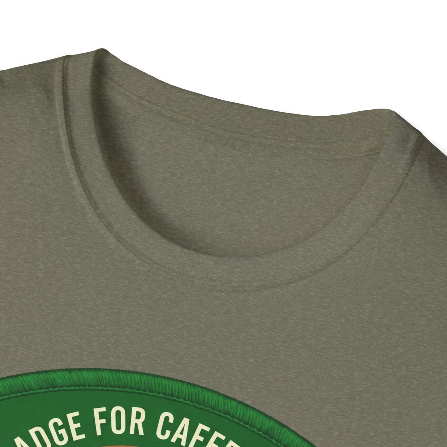 Merit Badge For Caffeine Climbers ..  T-shirt