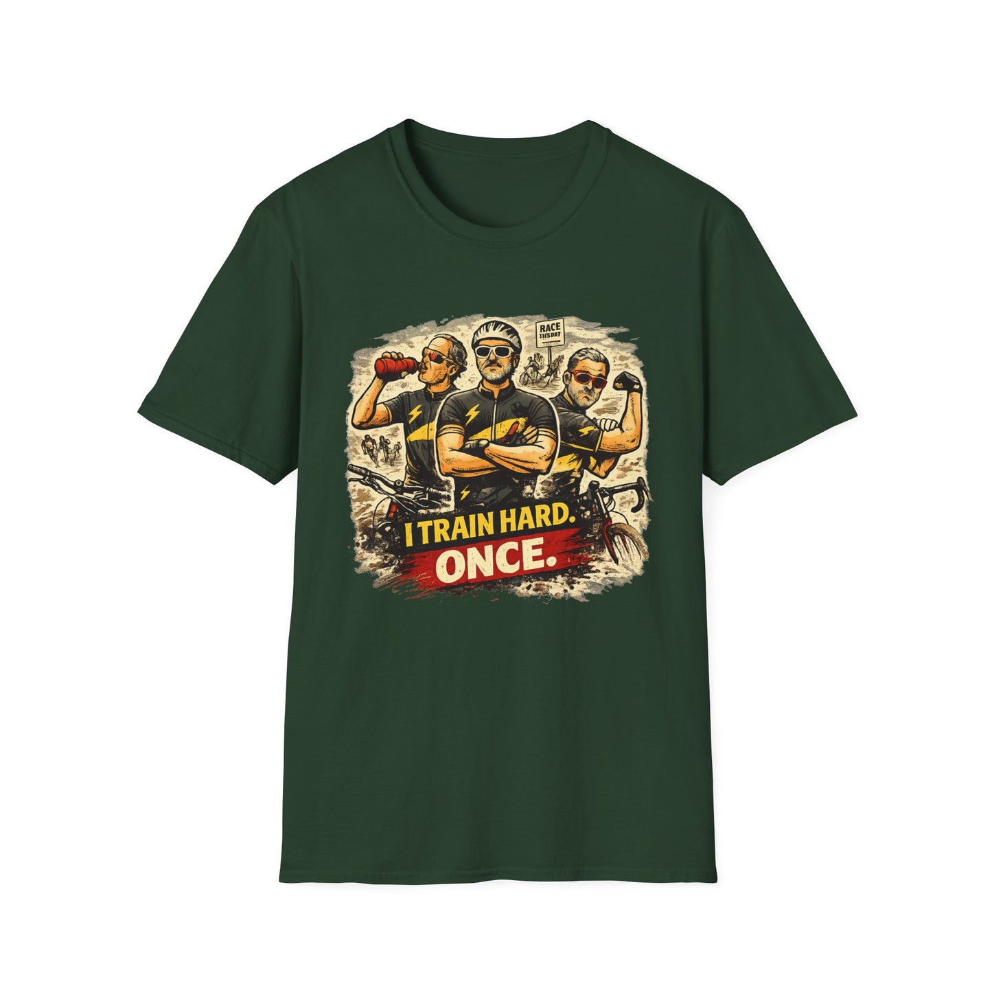 I Trin Hard. Once  T-shirt