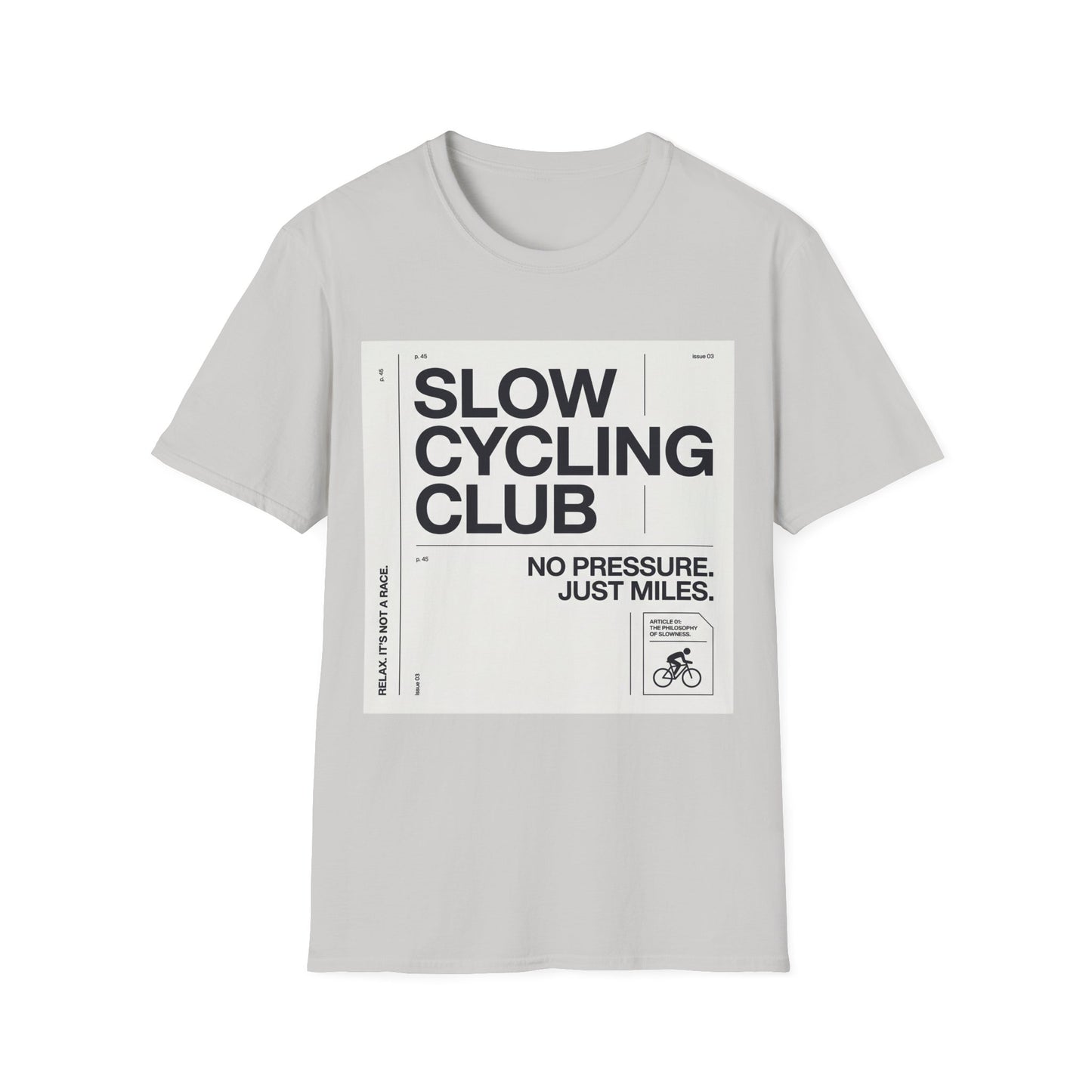 Slow Cycling Club  T-shirt