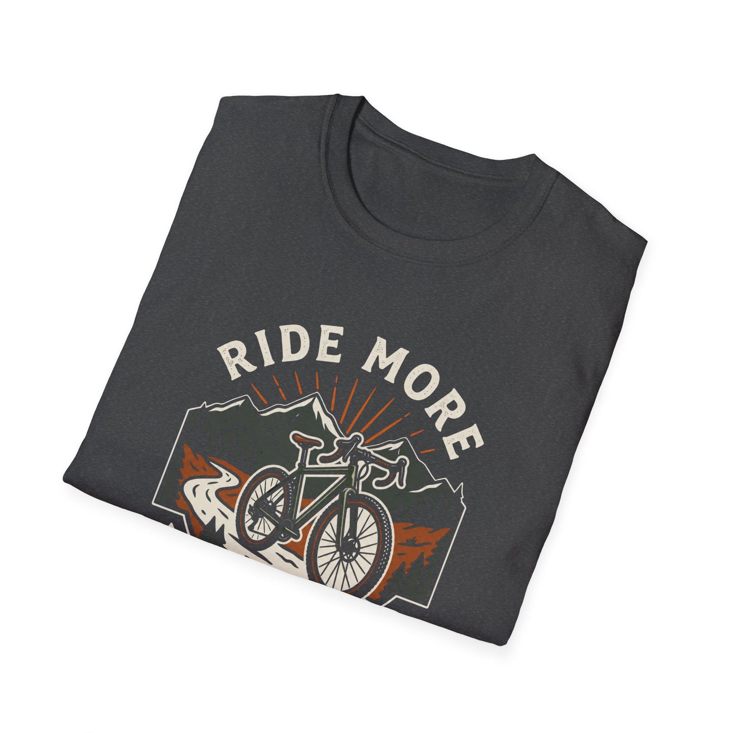 Ride More - Worry Less - T-shirt