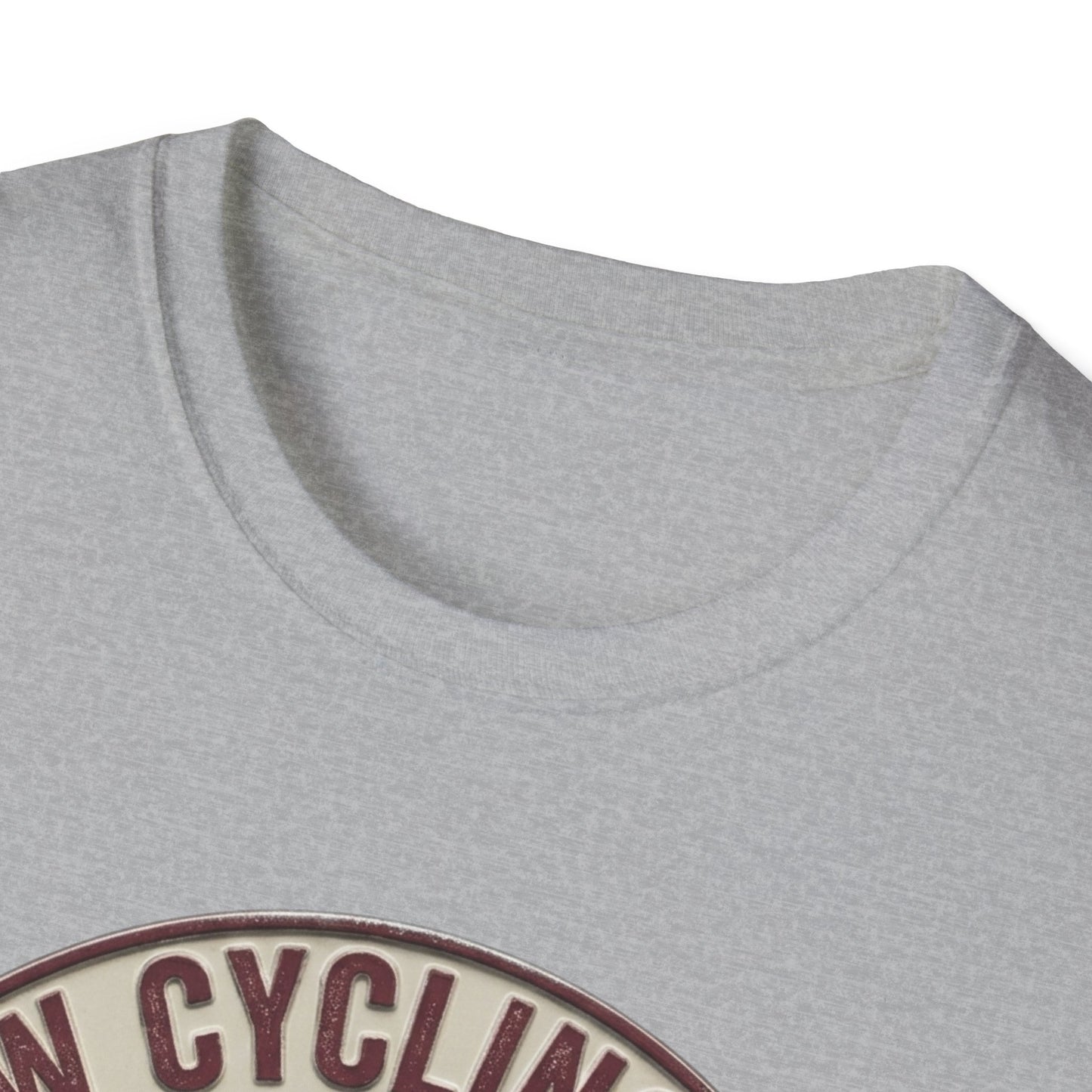 Slaw Cycling Club - Never First . Always Happy T-shirt