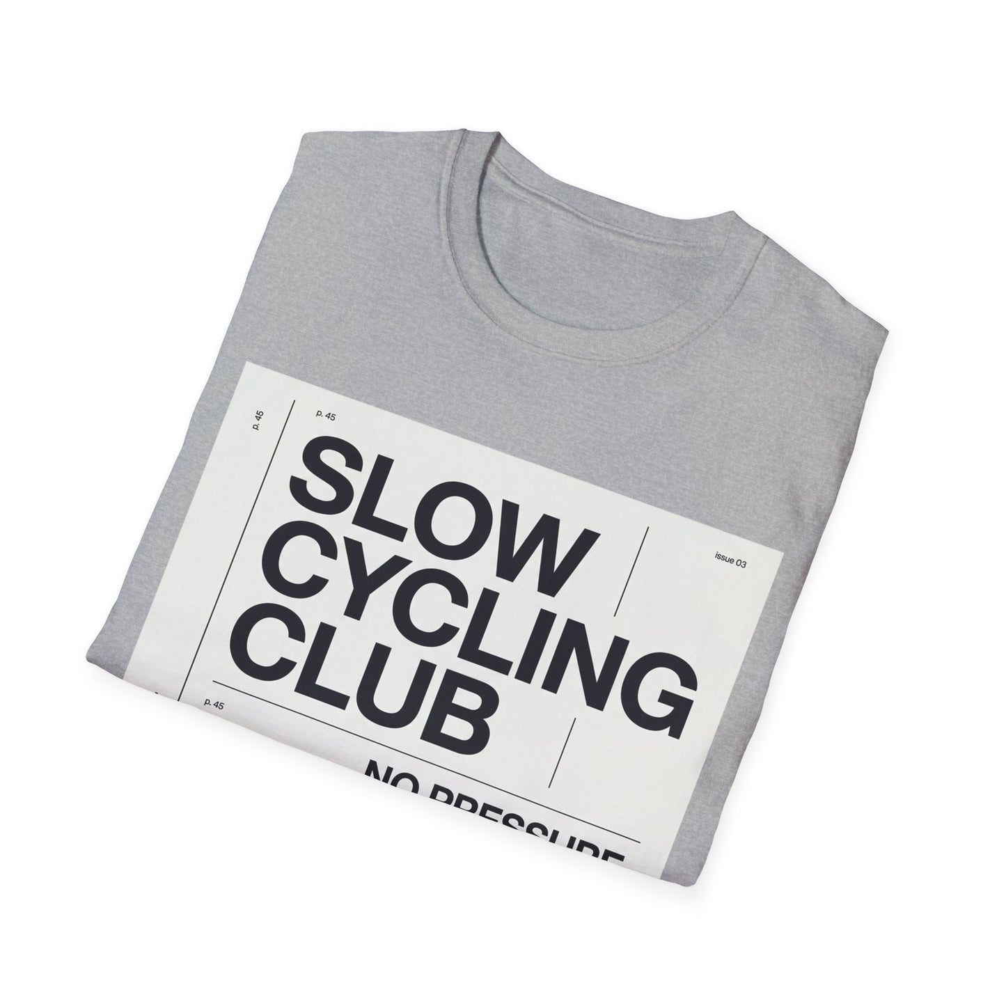 Slow Cycling Club  T-shirt