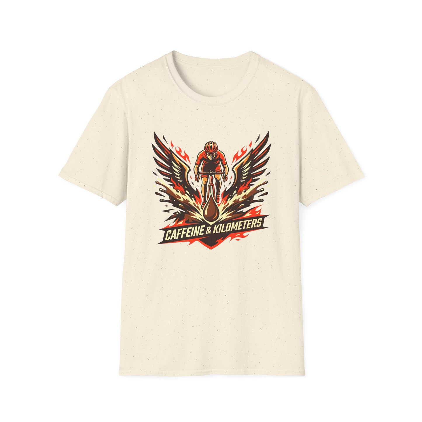Caffeine & Kilometers  - T-shirt