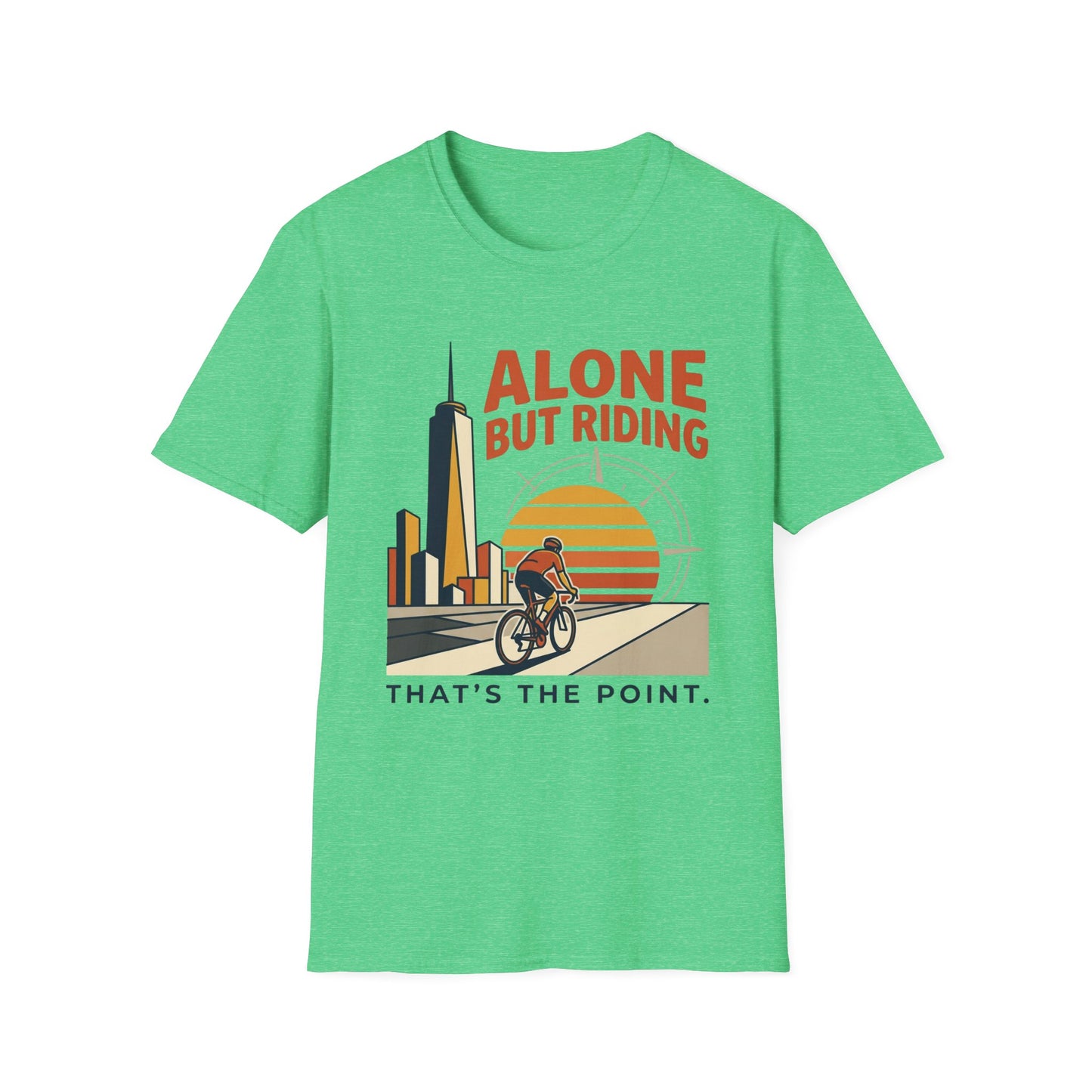 Alone But Riding - T-shirt