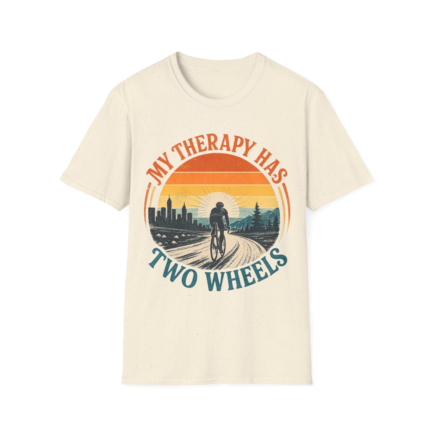 My Therapy Has Two Wheels  T-shirt