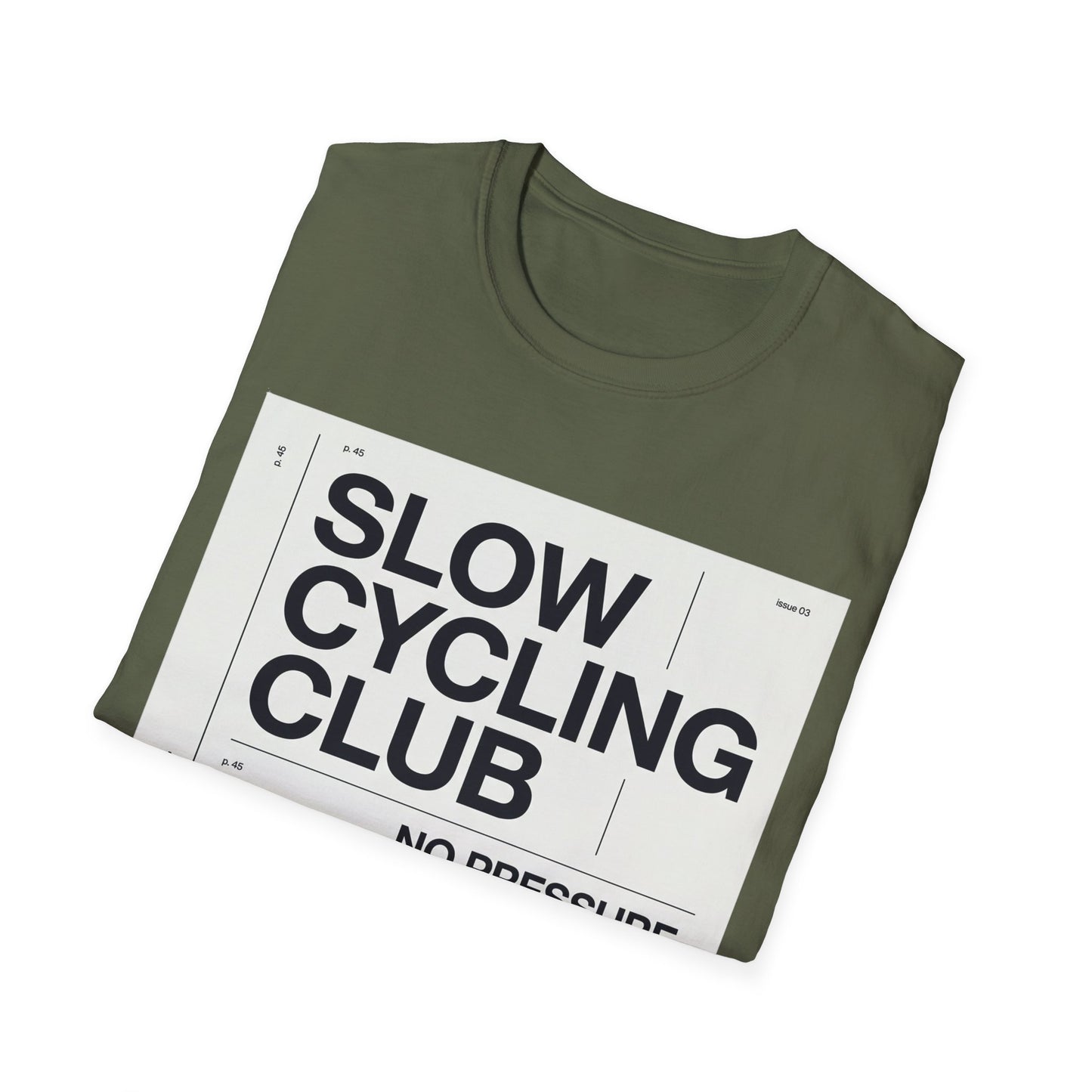 Slow Cycling Club  T-shirt