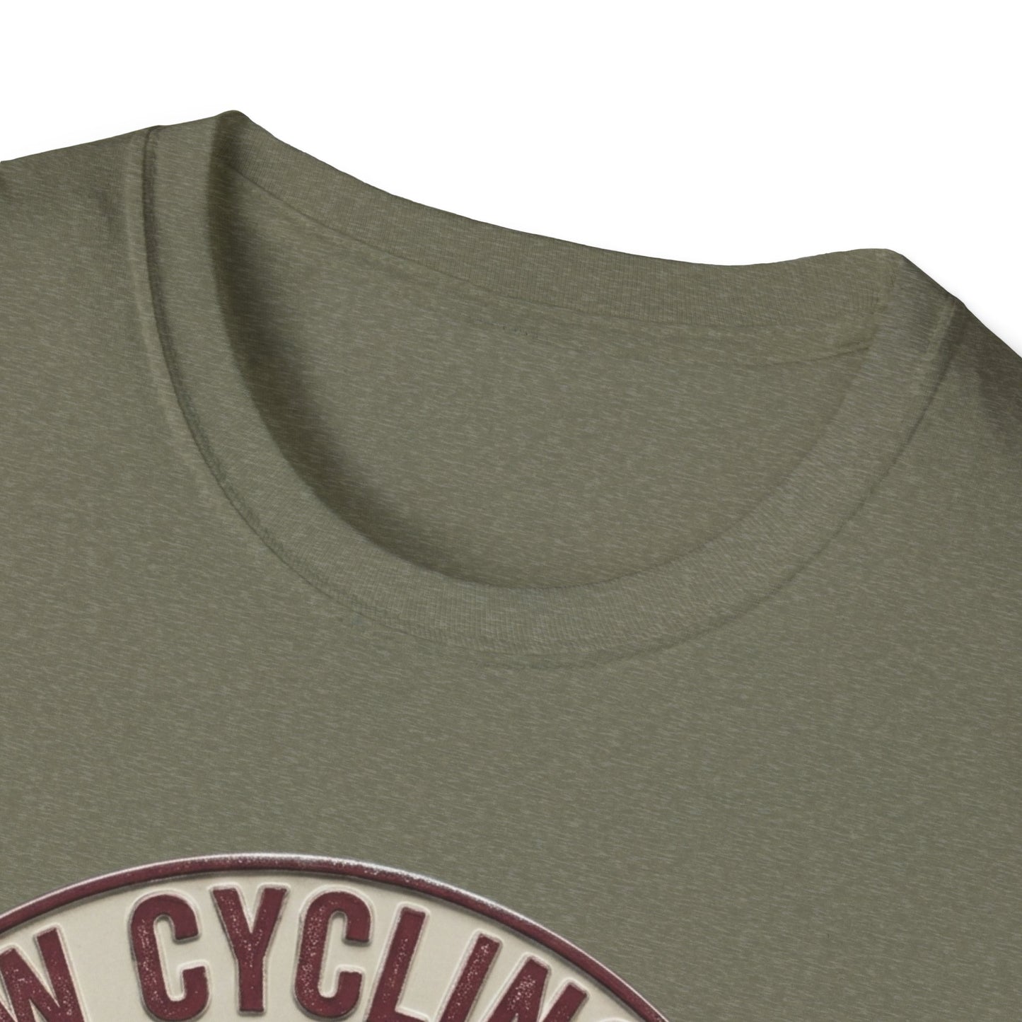 Slaw Cycling Club - Never First . Always Happy T-shirt