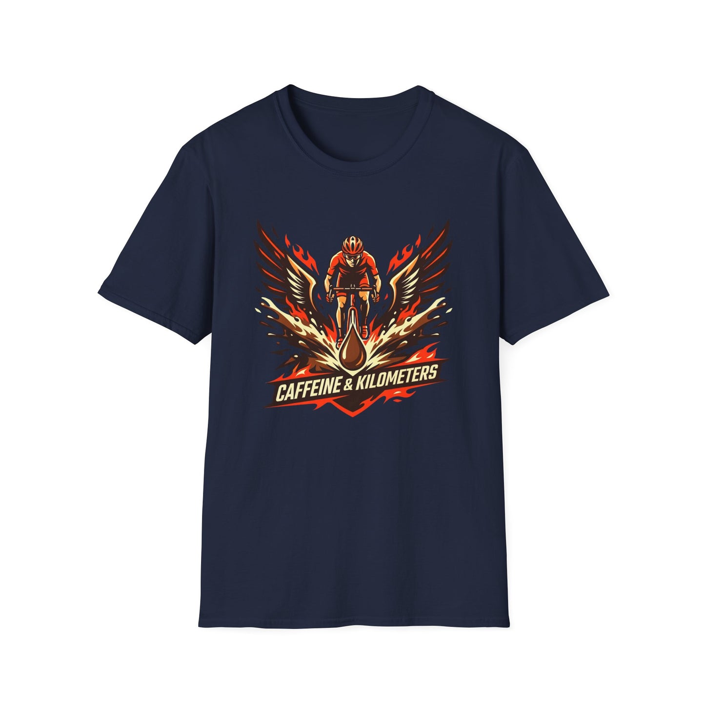 Caffeine & Kilometers  - T-shirt