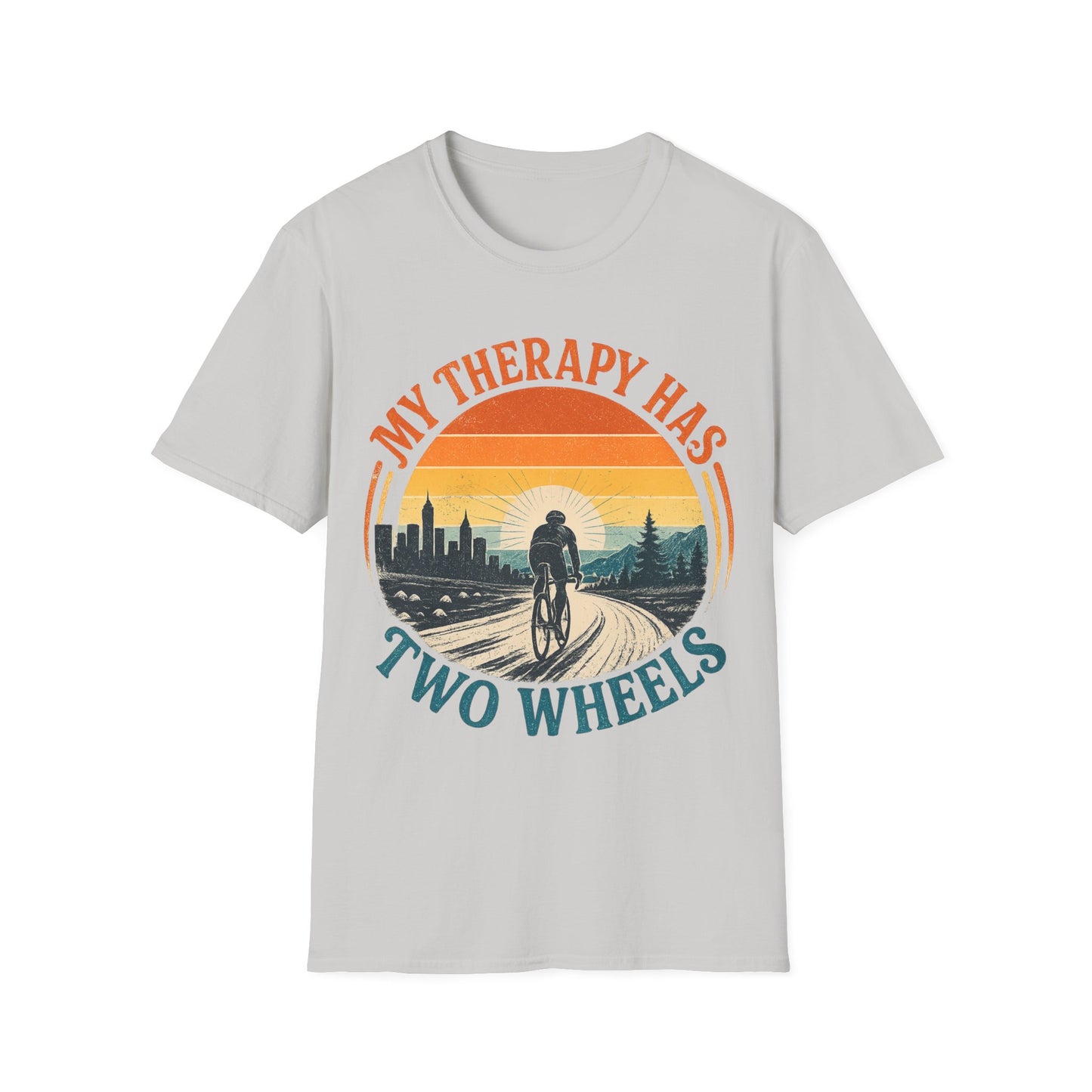 My Therapy Has Two Wheels  T-shirt