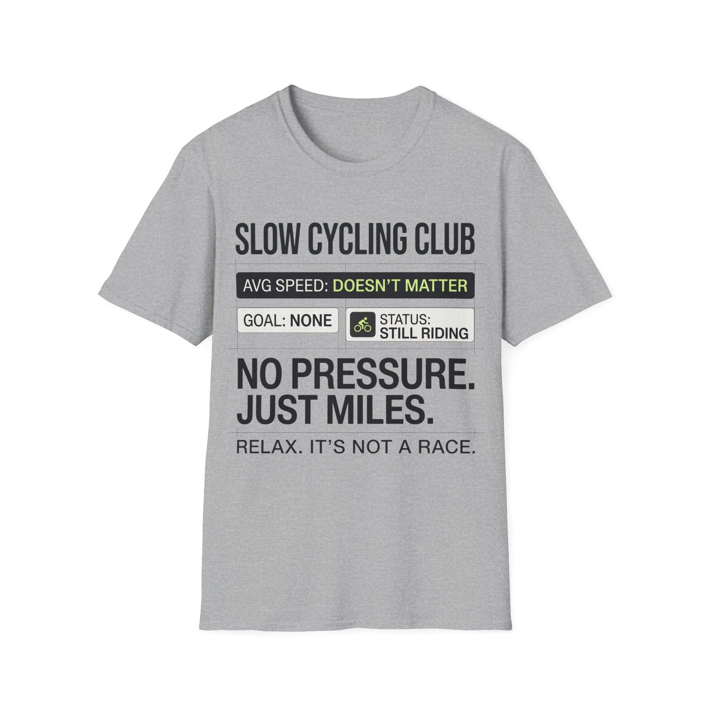 Slow Cycling Club Ver 1  - T-shirt