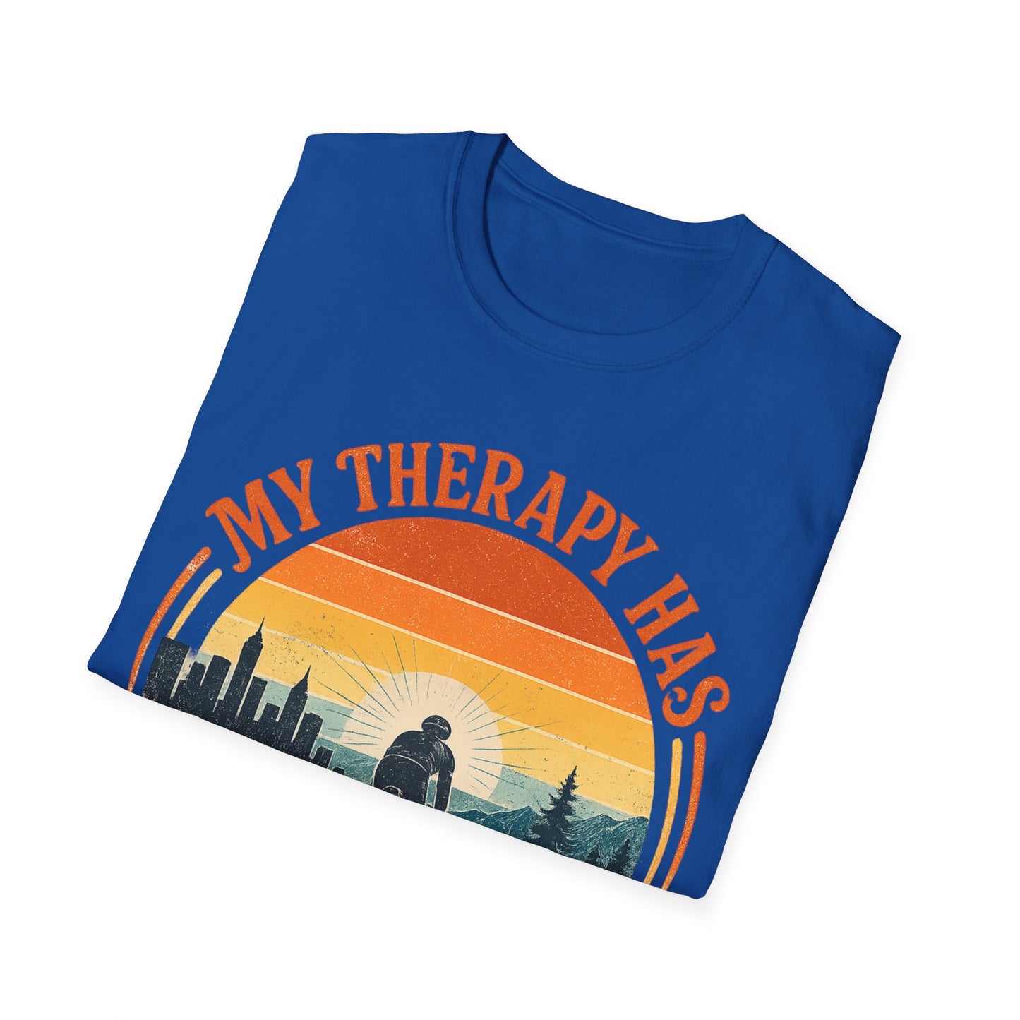 My Therapy Has Two Wheels  T-shirt