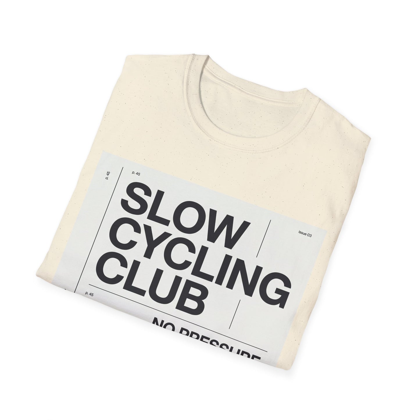 Slow Cycling Club  T-shirt