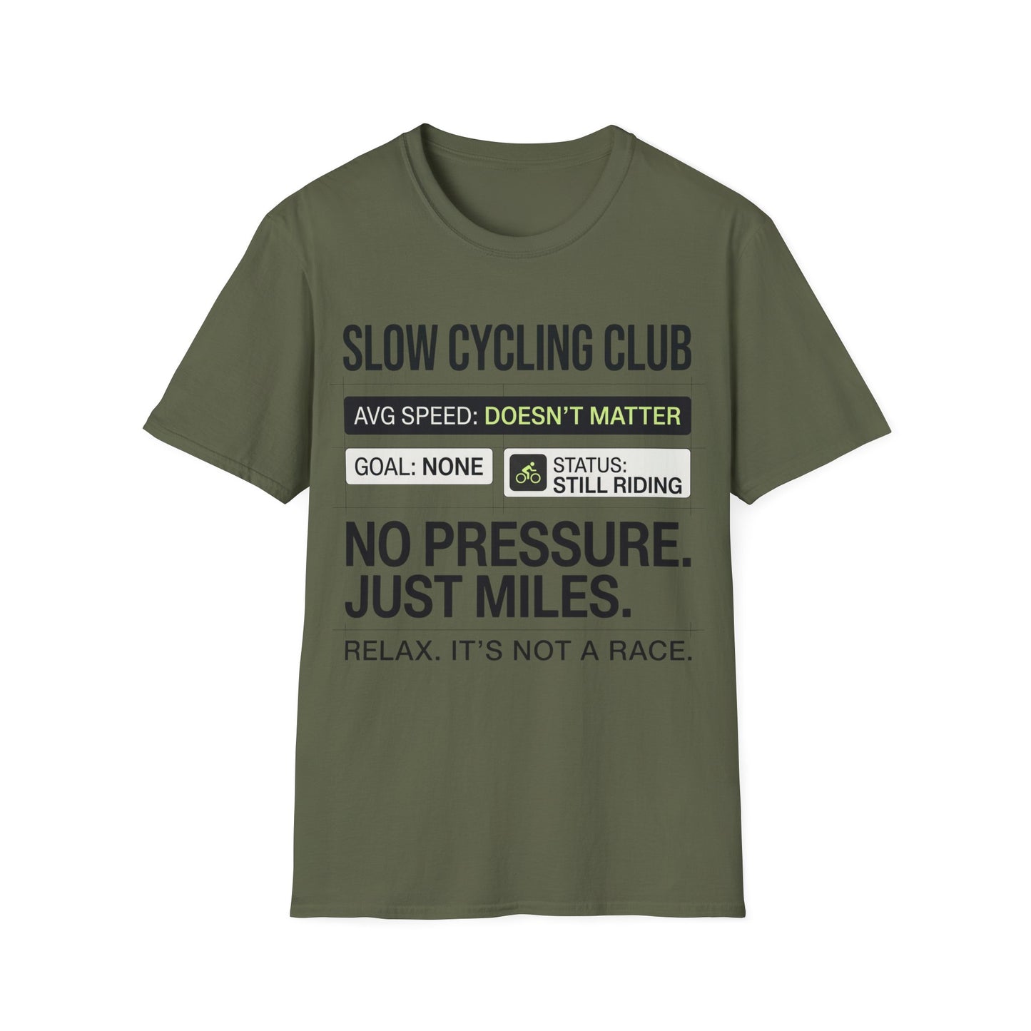 Slow Cycling Club Ver 1  - T-shirt