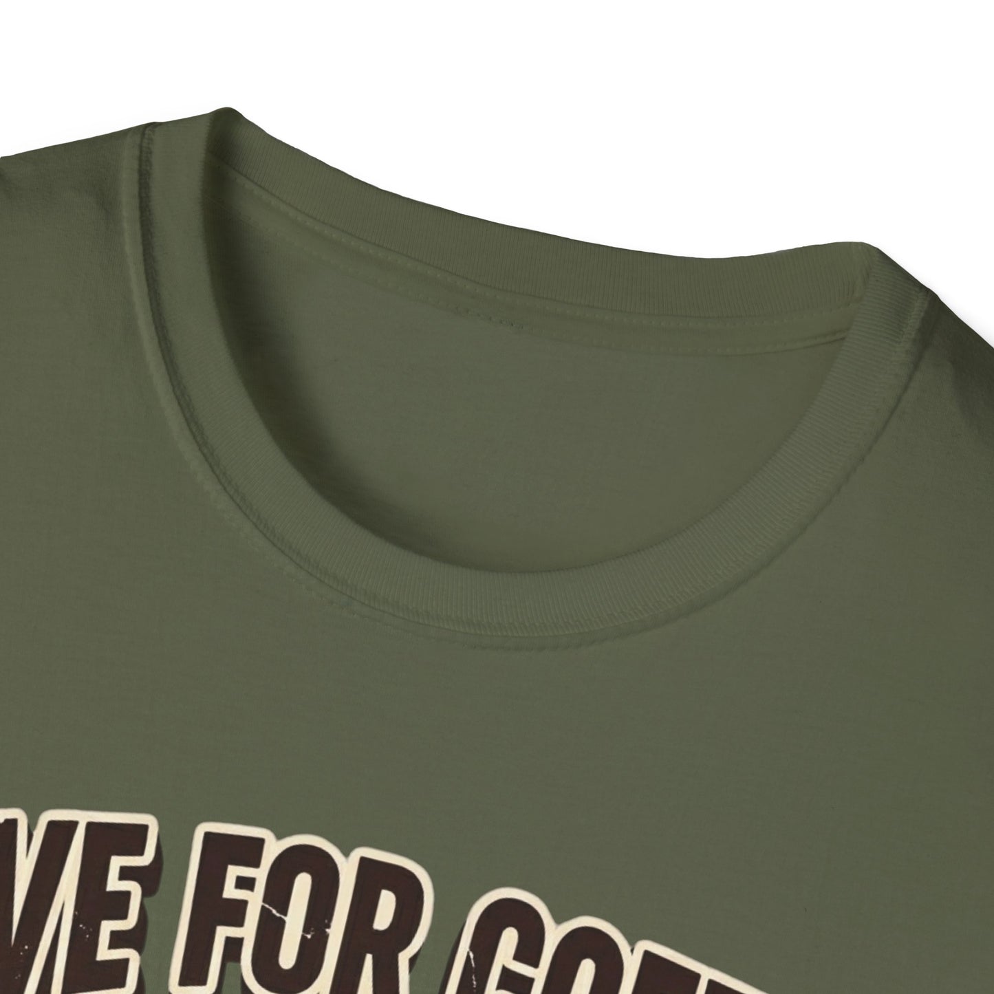 “LOVE FOR COFFEE AND CYCLING LIVES IN OUR HEARTS”  T-shirt