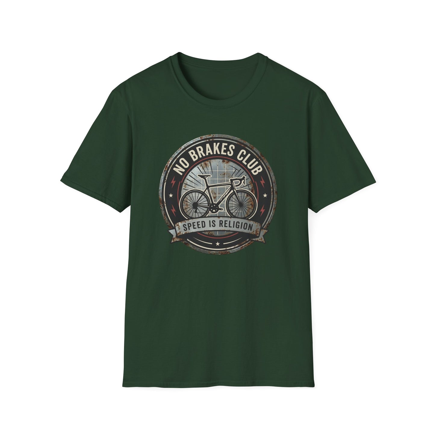 No Brakes Club  T-Shirt
