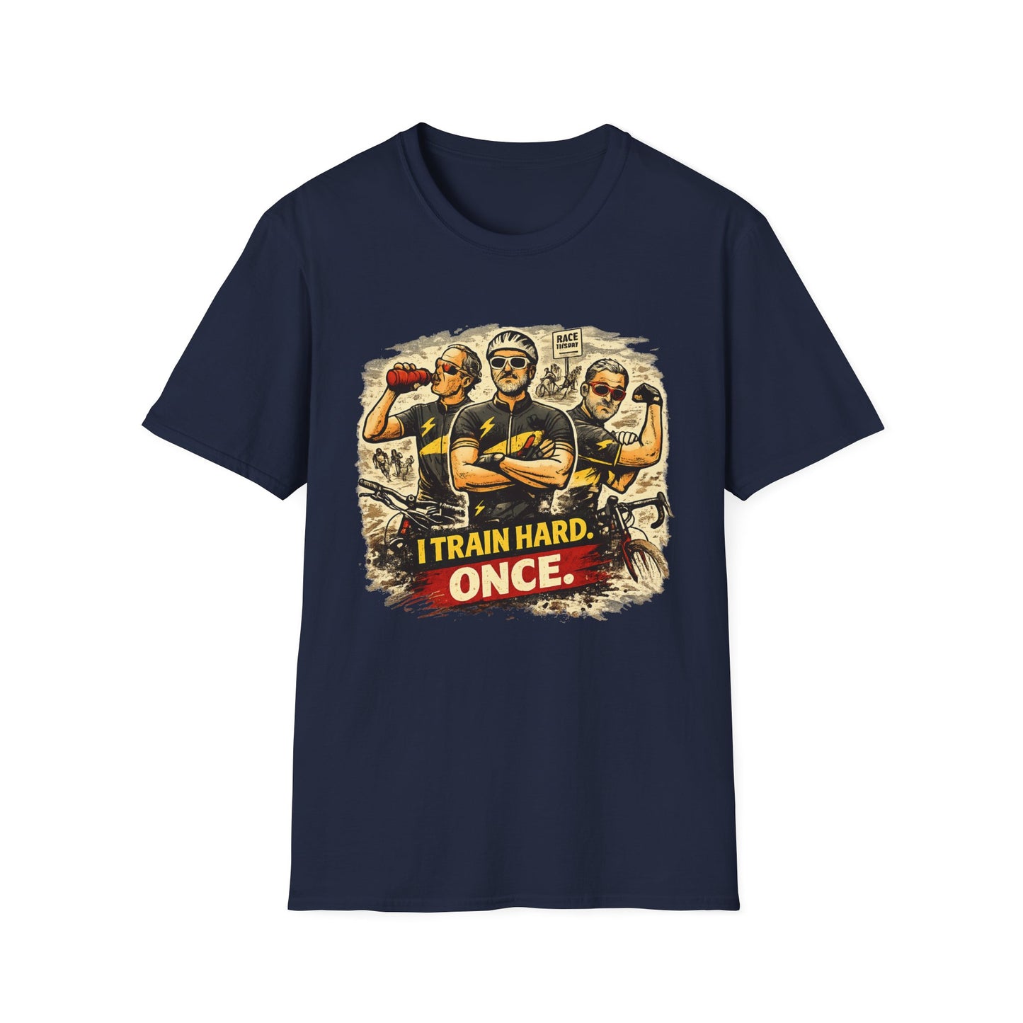 I Trin Hard. Once  T-shirt