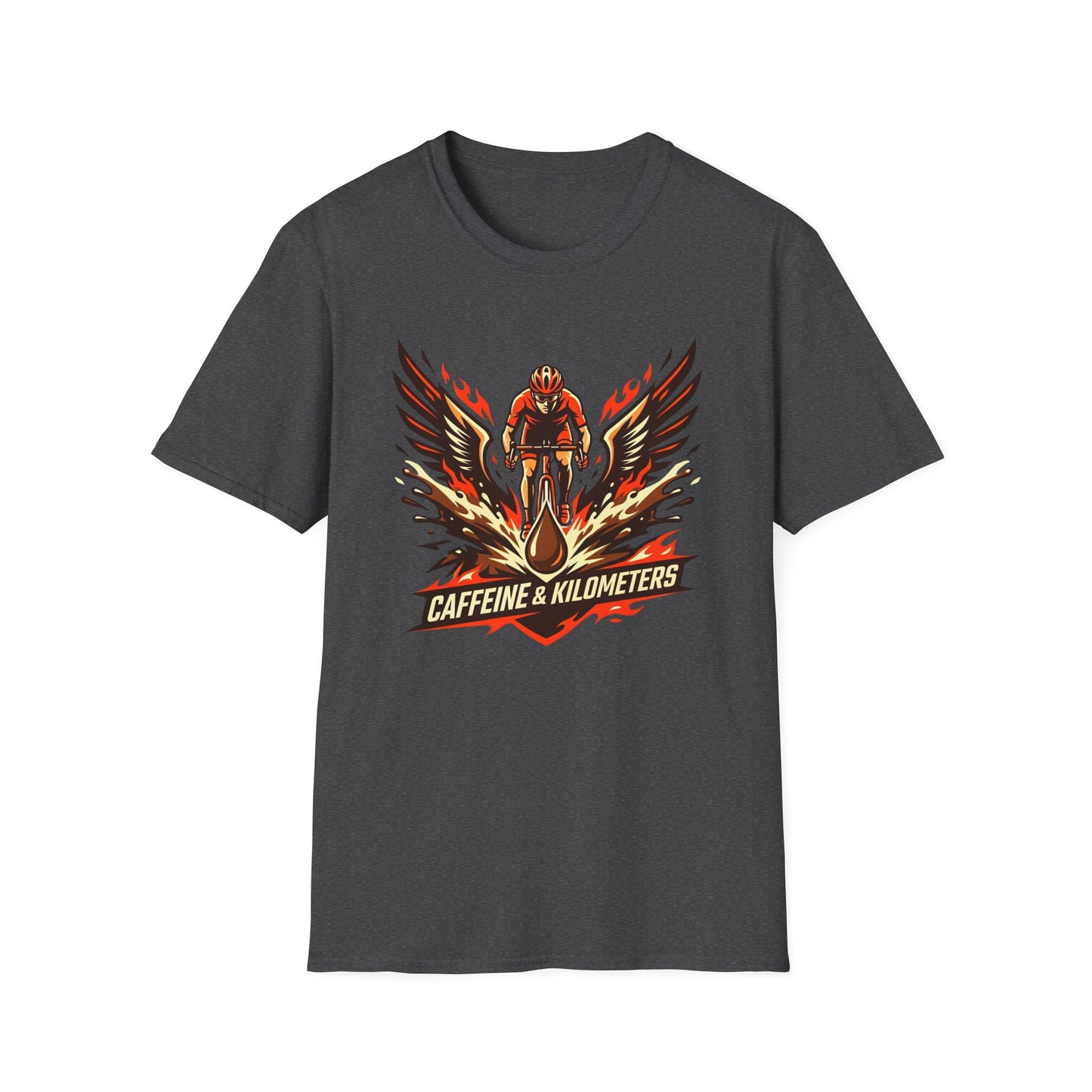 Caffeine & Kilometers  - T-shirt