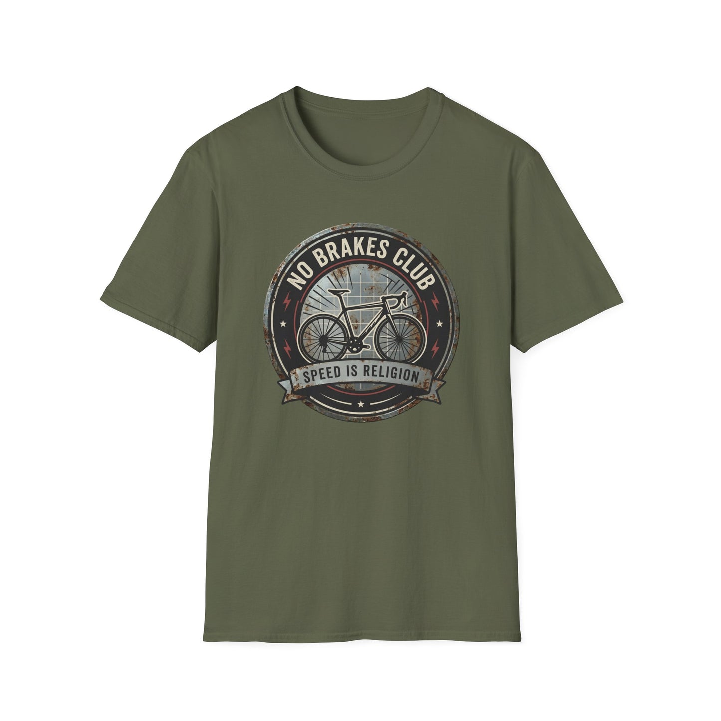 No Brakes Club  T-Shirt
