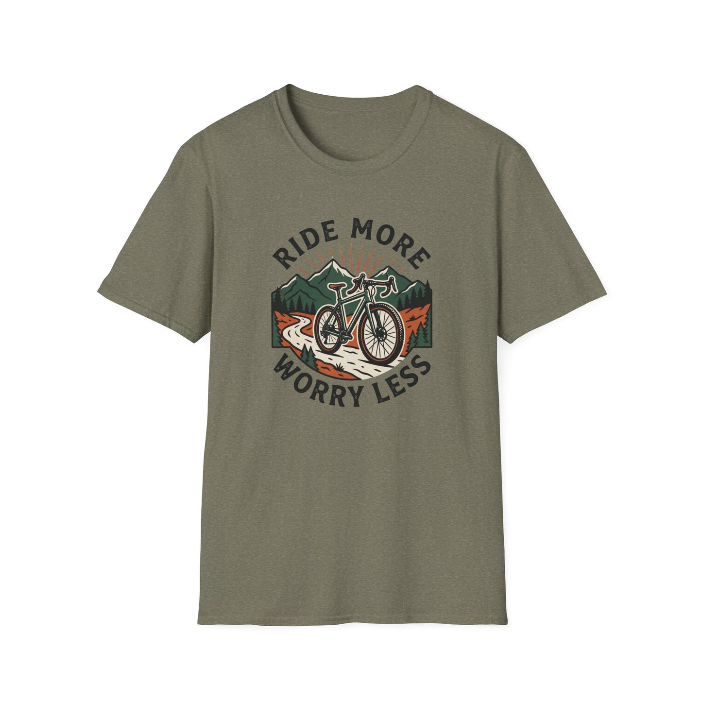 Ride More - Worry Less - T-shirt