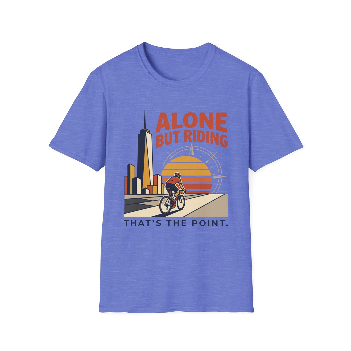 Alone But Riding - T-shirt