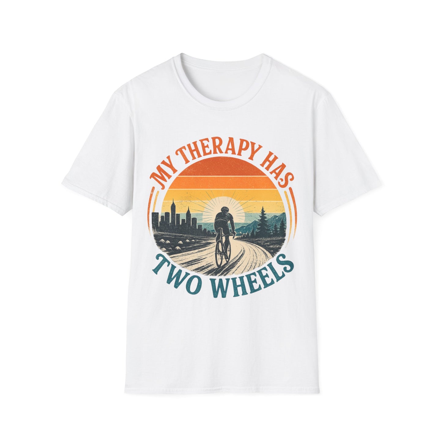 My Therapy Has Two Wheels  T-shirt