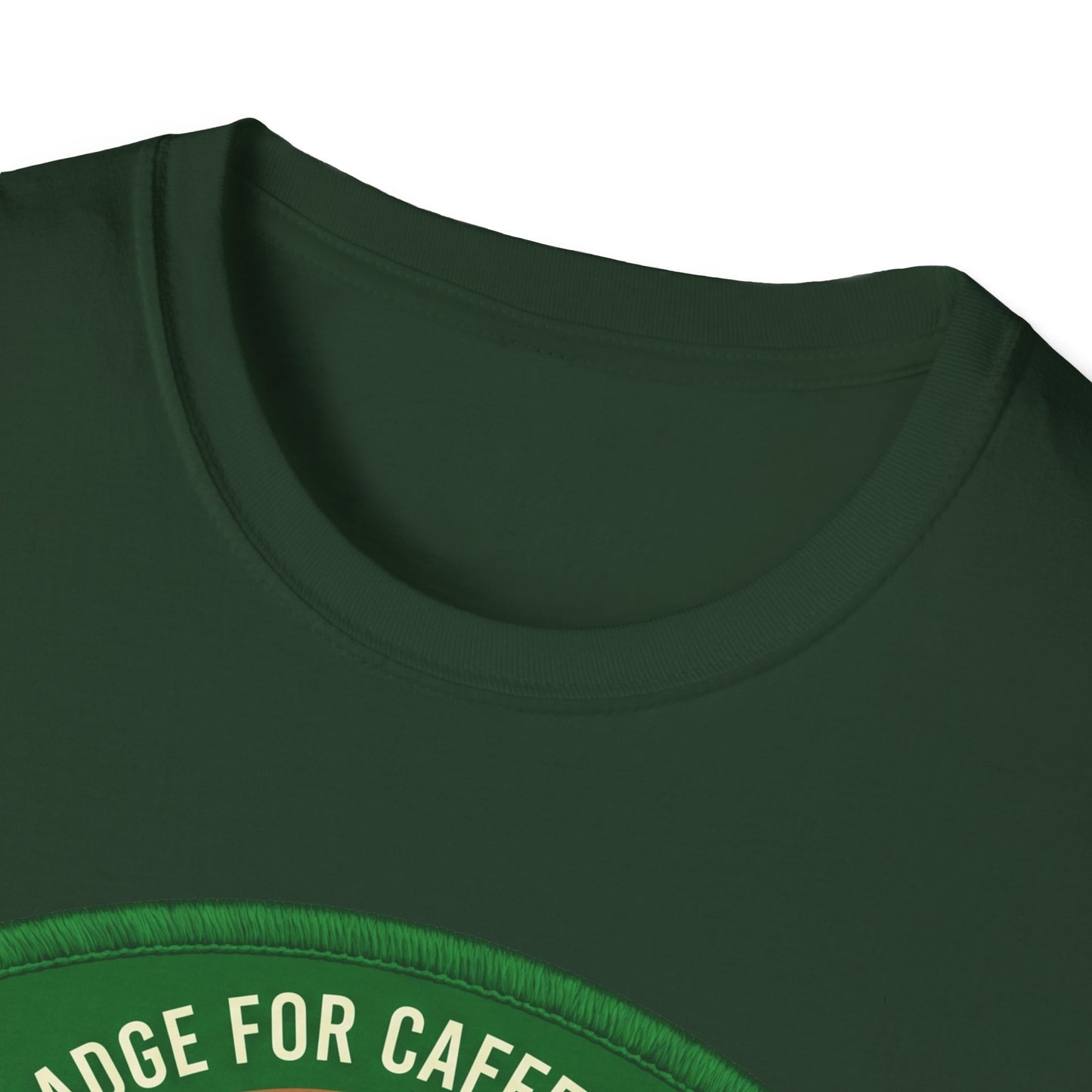 Merit Badge For Caffeine Climbers ..  T-shirt